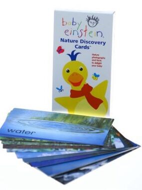 Baby Einstein Nature Discovery Cards 2003 Walt Disney Company 29 cards